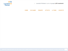 Tablet Screenshot of lucciolapartners.com